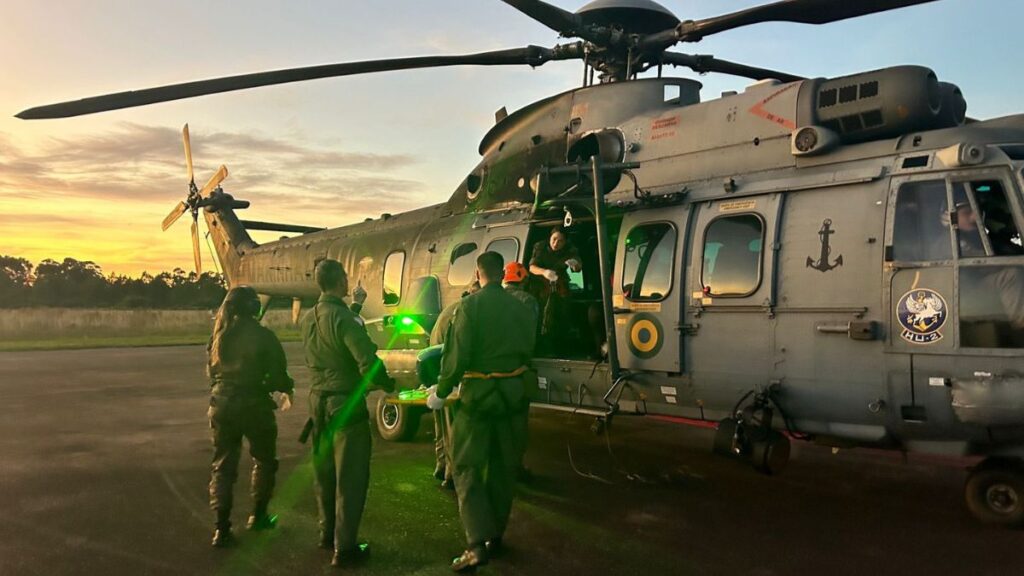 OVNs Auxiliam Força Aérea e Marinha na Evacuação de Recém-Nascido com Três Dias